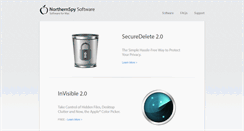 Desktop Screenshot of northernspysoftware.com